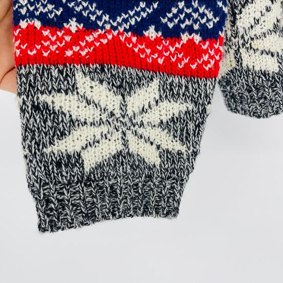 Vintage Hasting & Smith Petites Multi Color Cardigan Sweater Size S (or M) - GUC - Picture 10 of 13